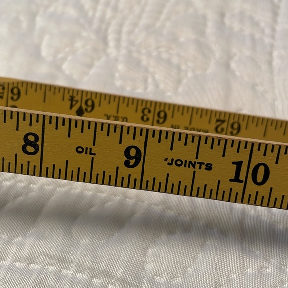 Set of 2 Carpenters Measuring Tools Sears 16 FT. Tape & Craftsman Folding Stick - Picture 6 of 10